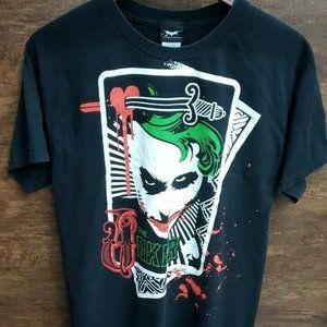 DC Comics The Dark Knight Joker Graphic Tshirt L